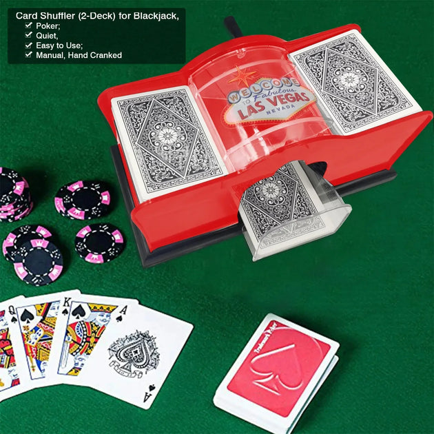 Cikonielf Mélangeur de cartes à jouer Machine à mélanger les cartes à Cikonielf Mélangeur de cartes à jouer Machine à mélanger les cartes à