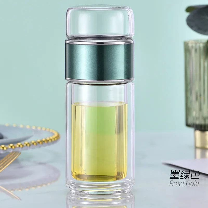 Bouteille infuseur à thé.