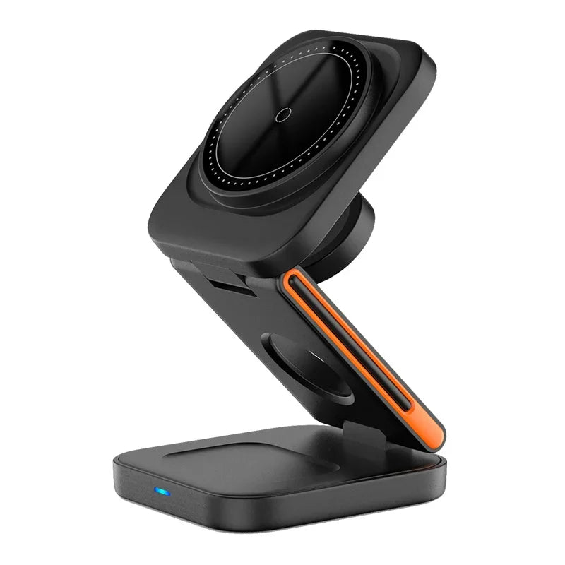 Station de charge pliable 3 en 1