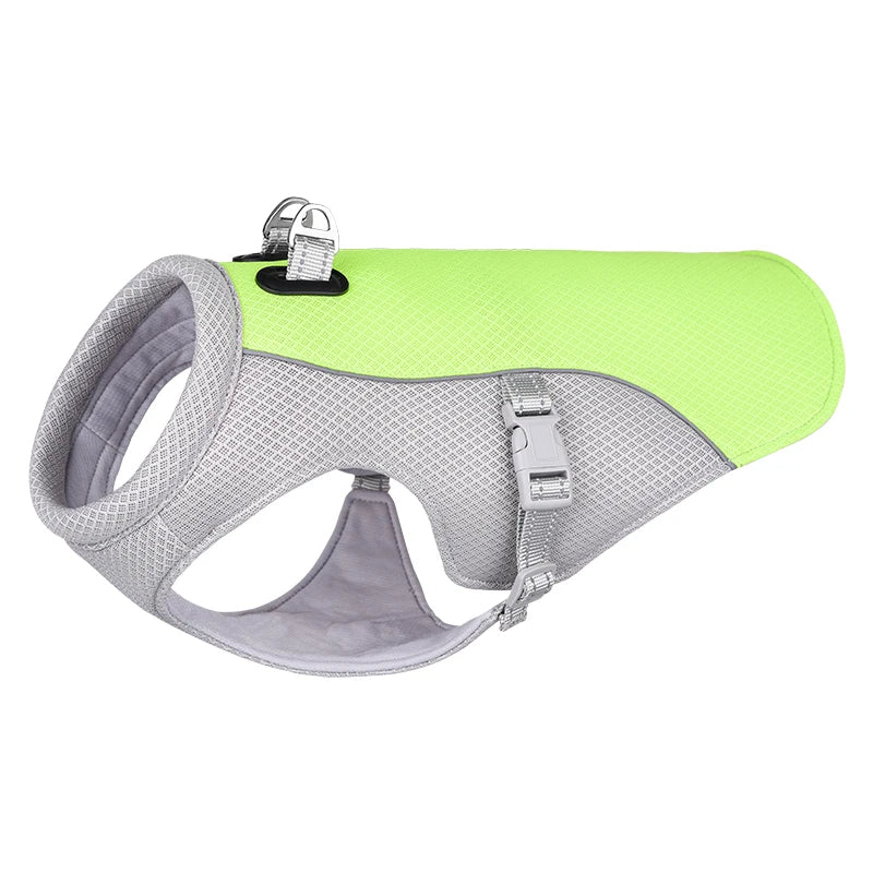 Gilet rafraîchissant d'été pour chien