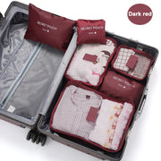 6 Pcs Travel Clothes Storage Bags