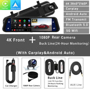 Écran miroir de la caméra de tableau de bord