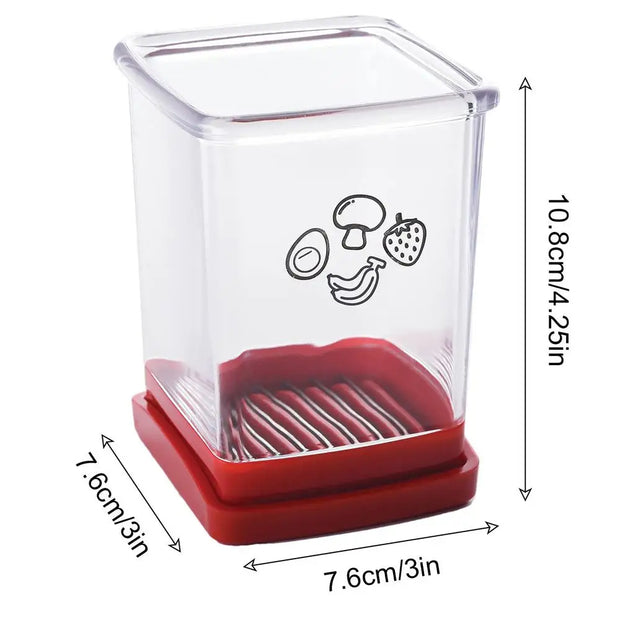 Trancheuse rapide pour fruits, légumes et œufs