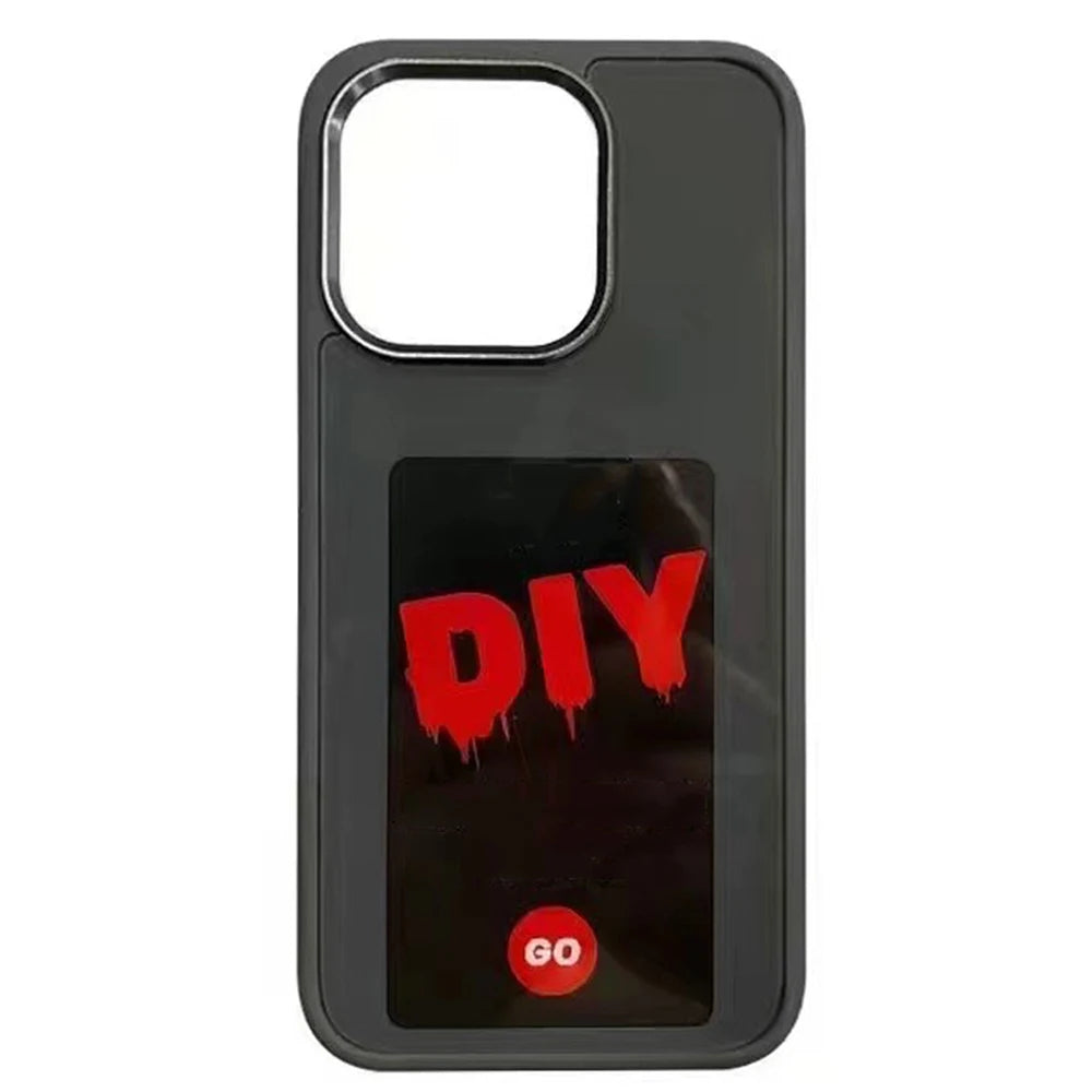 Coque de téléphone DIY E-Ink