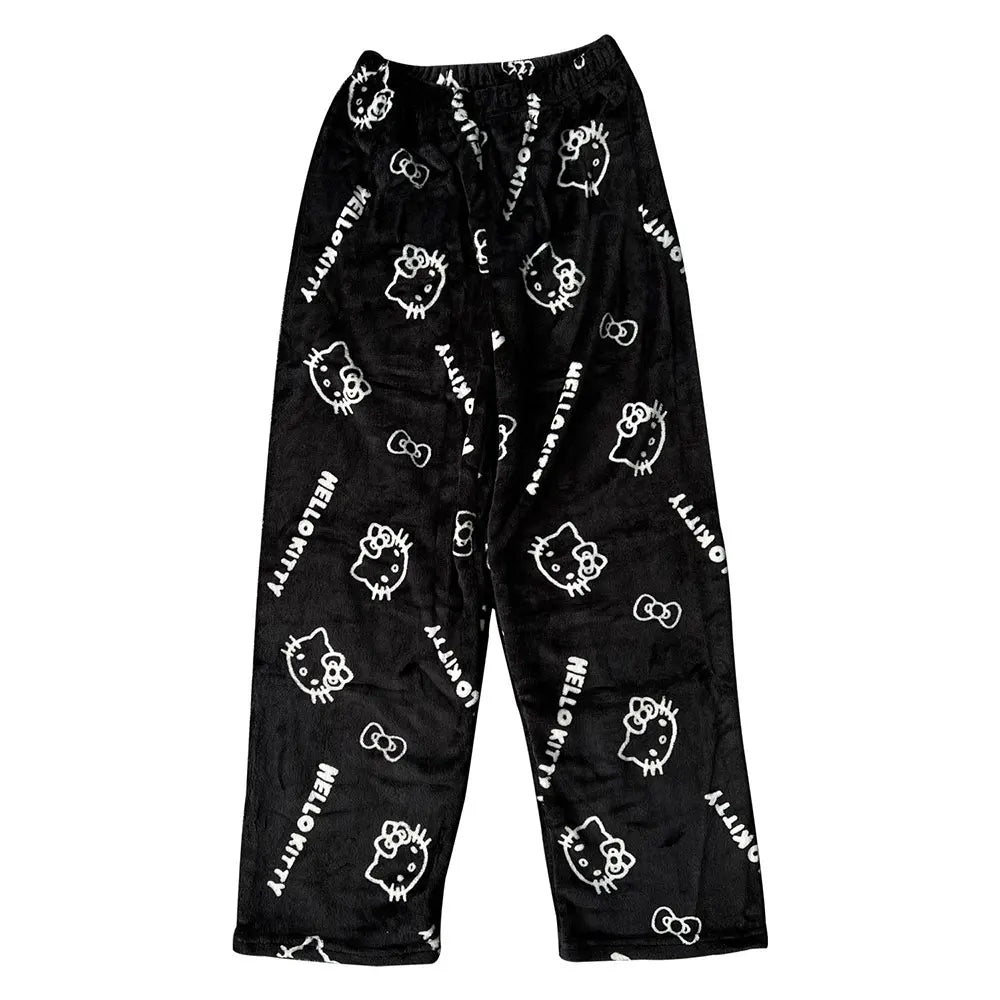 Pantalon de pyjama en flanelle mignon.