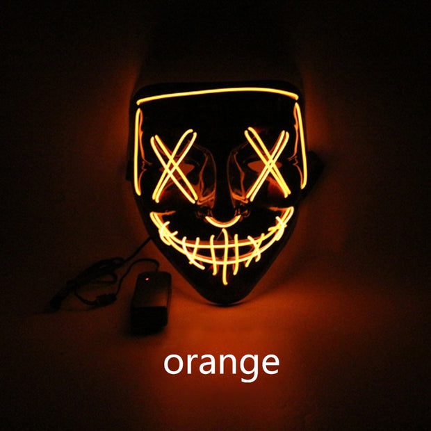 Masque d'Halloween LED