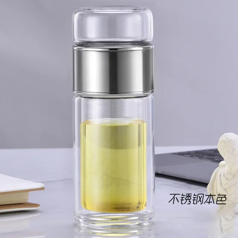 Bouteille infuseur à thé.