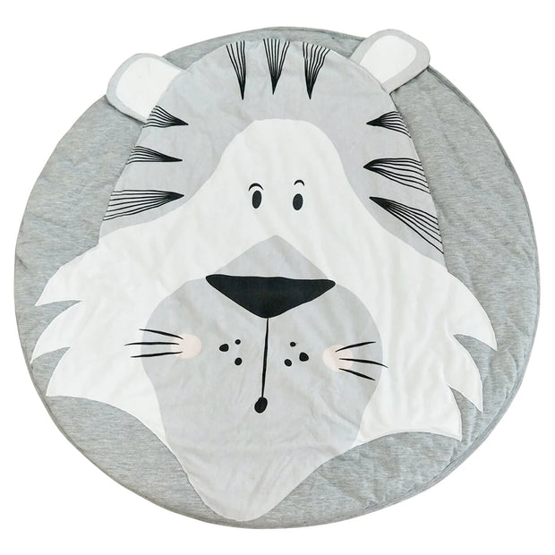 Tapis de jeu pour bébé avec animaux de dessin animé