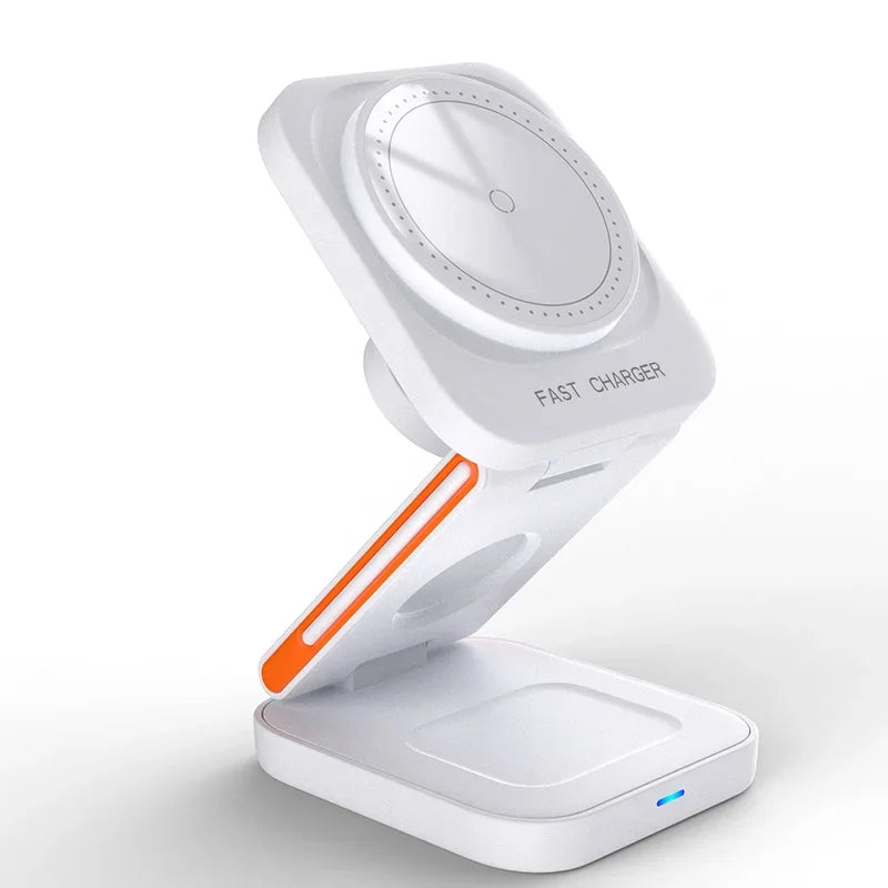 Station de charge pliable 3 en 1