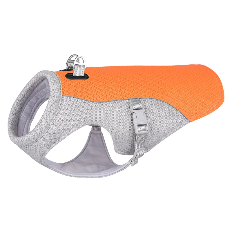 Gilet rafraîchissant d'été pour chien