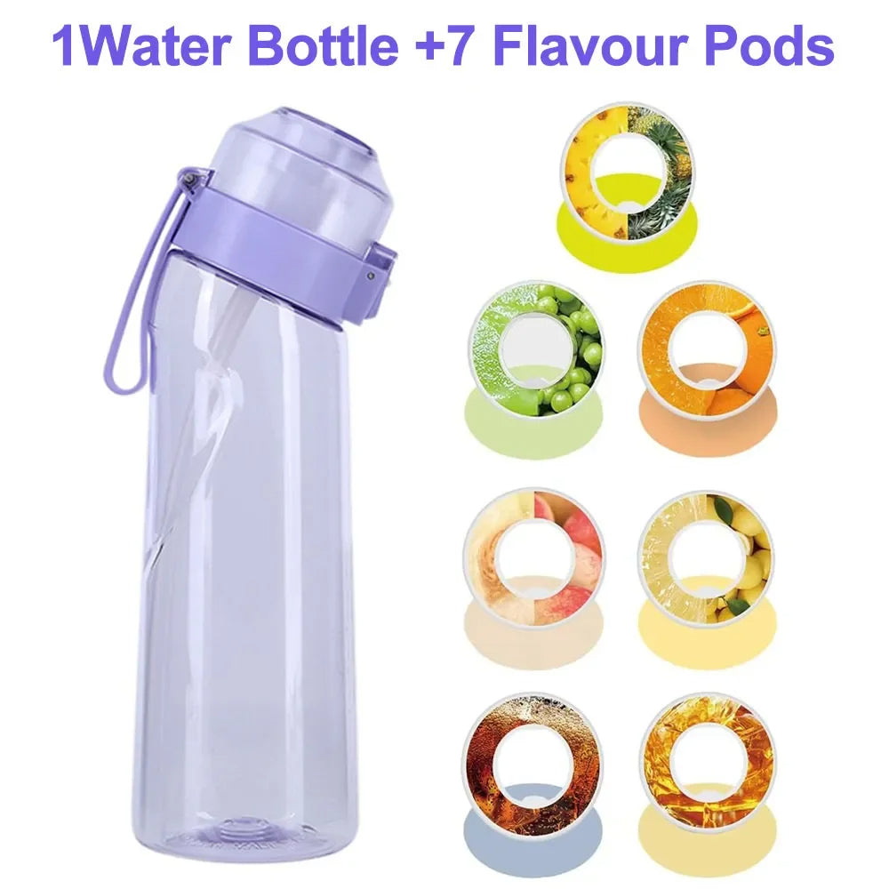 Bouteille d'eau aromatisée 650 ml.