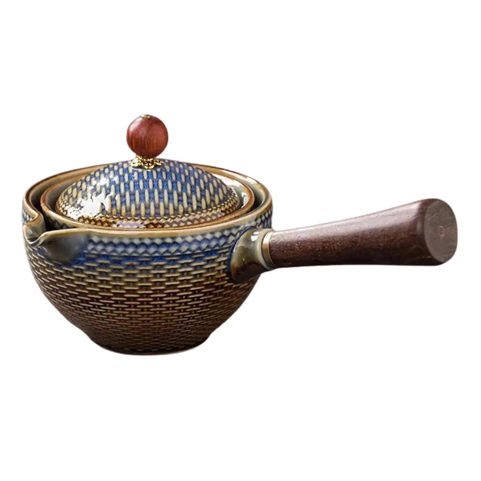 Théière rotative en céramique