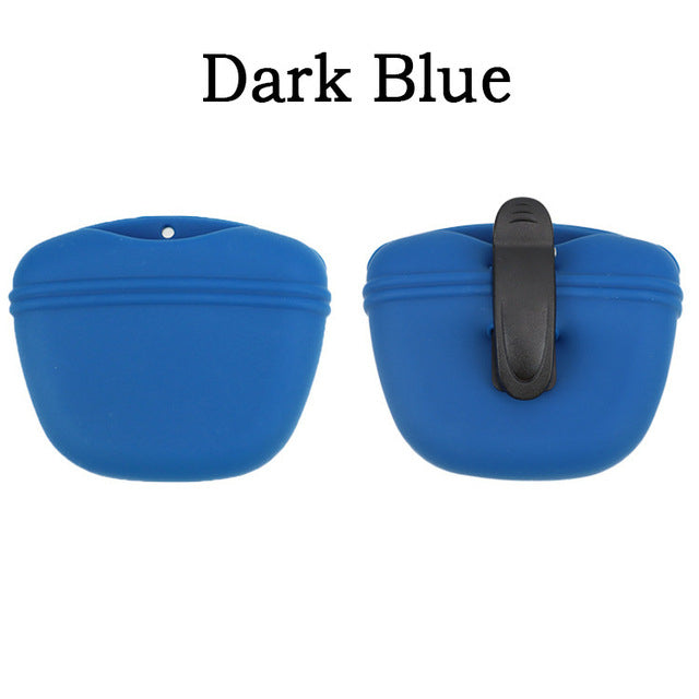Sac à friandises en silicone pour chien