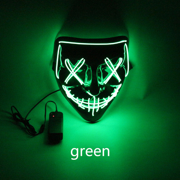Masque d'Halloween LED