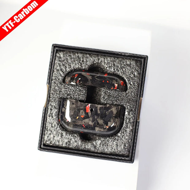 Étui en fibre de carbone pour AirPods Pro.