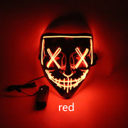 Masque d'Halloween LED