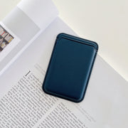 Porte-cartes magnétique en cuir pour iPhone pour MagSafe
