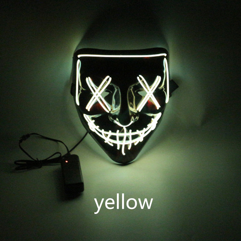 Masque d'Halloween LED
