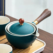 Théière rotative en céramique