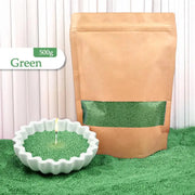 Cire de bougie granuleuse à perles