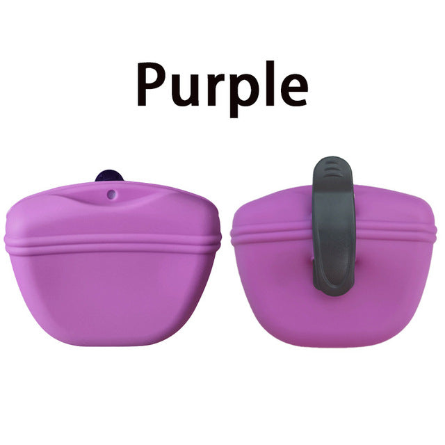 Sac à friandises en silicone pour chien