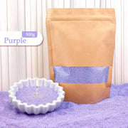 Cire de bougie granuleuse à perles