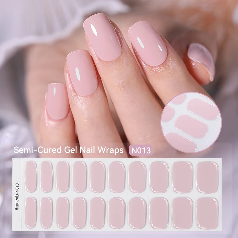 20 conseils pour un autocollant pour ongles en gel semi-durci dégradé French.