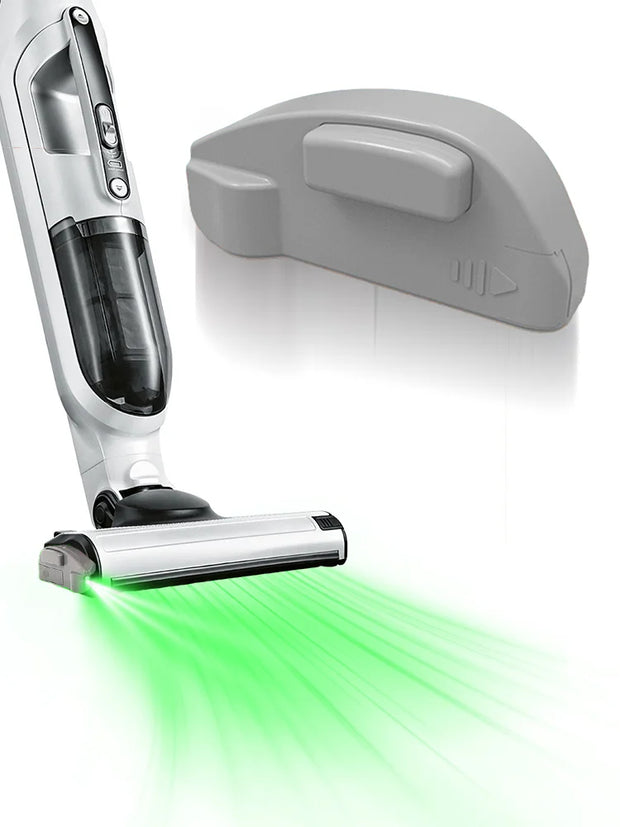 Accessoire laser à lumière verte pour aspirateur.