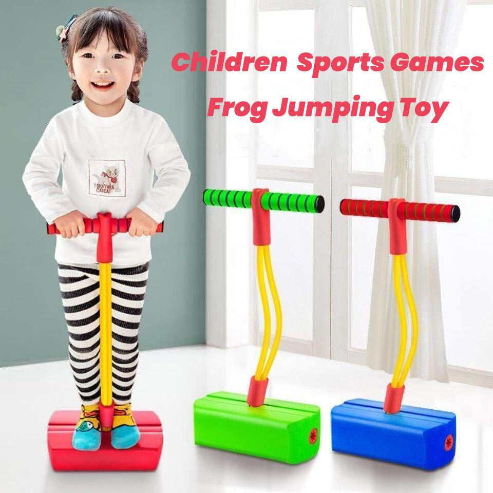 Jouet sauteur grenouille pour enfants