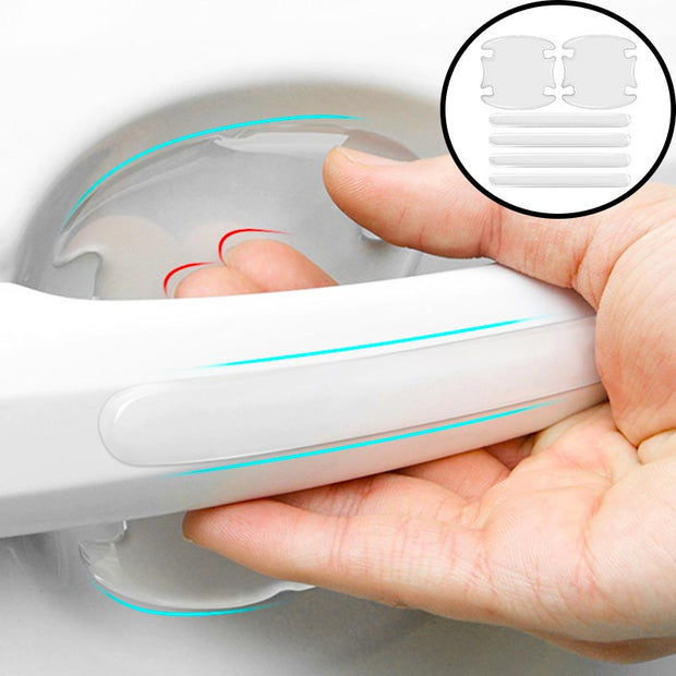 Autocollants de protection anti-rayures pour poignée de portière ou cuvette de voiture