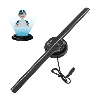 Ventilateur holographique 3D