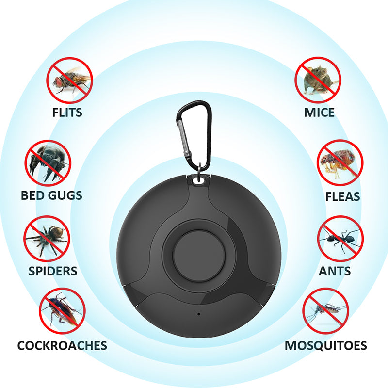 Répulsif antiparasitaire à ultrasons portable