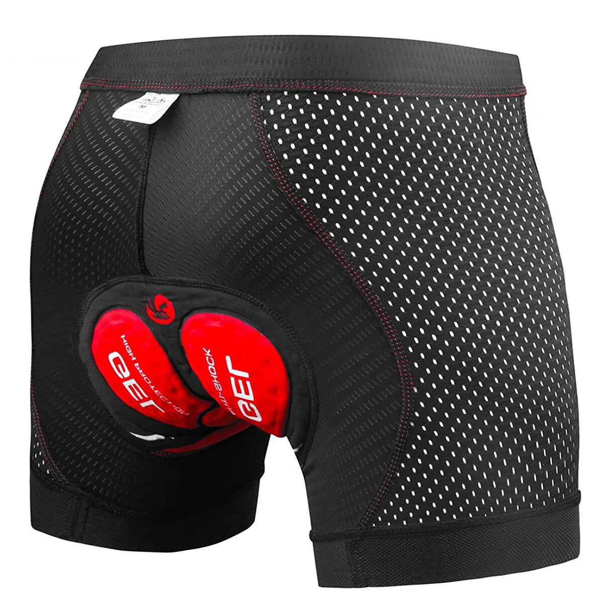 Sous-vêtements de cyclisme rembourrés en gel