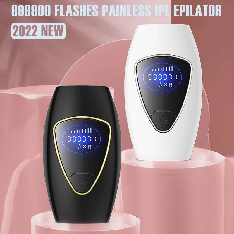 Épilateur laser indolore.     Painless Laser Hair Removel Epilator
