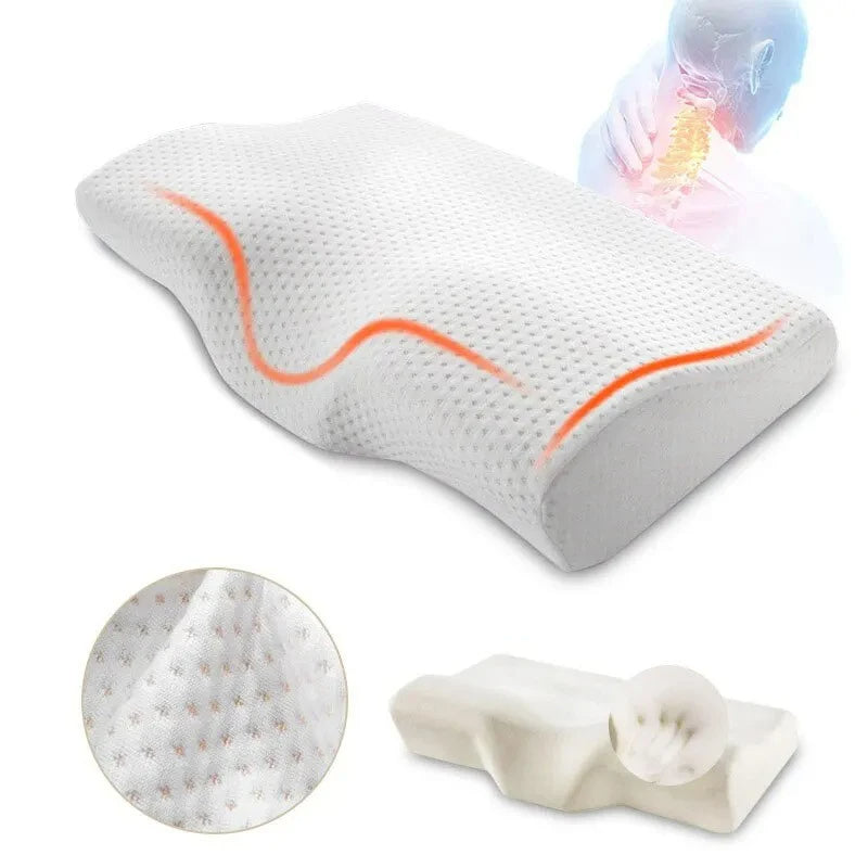 Oreiller cervical en mousse à mémoire de forme