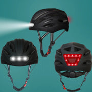 Lampe LED pour casque de vélo avec feu arrière LED