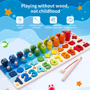 Bloc de pêche magnétique pour enfants