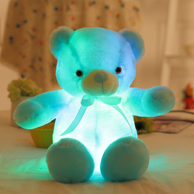 Ours en peluche lumineux