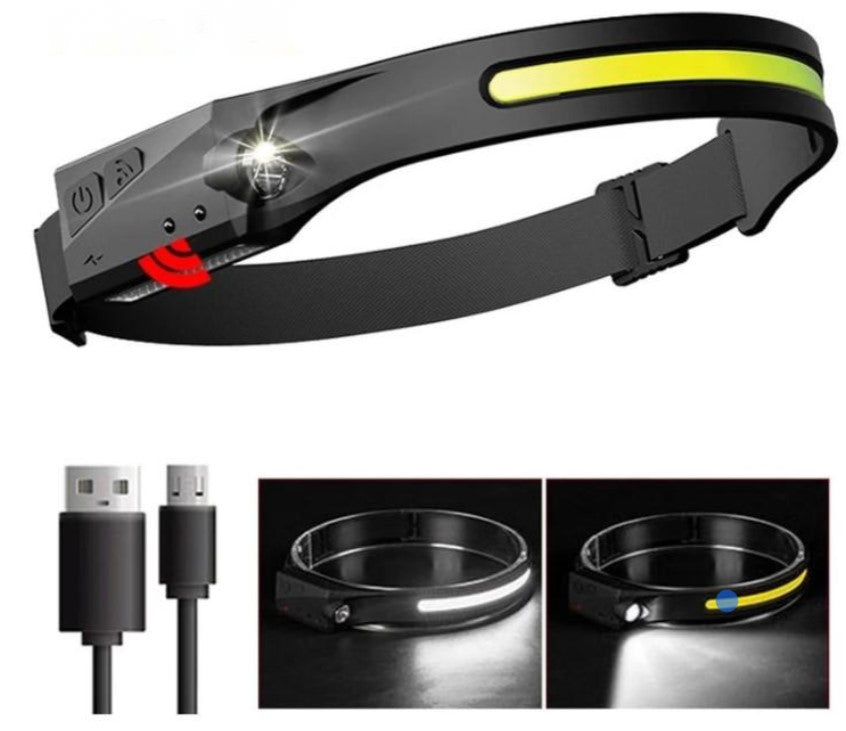 Lampe frontale à LED 230°