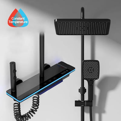 Ensemble de thermostat de douche de luxe