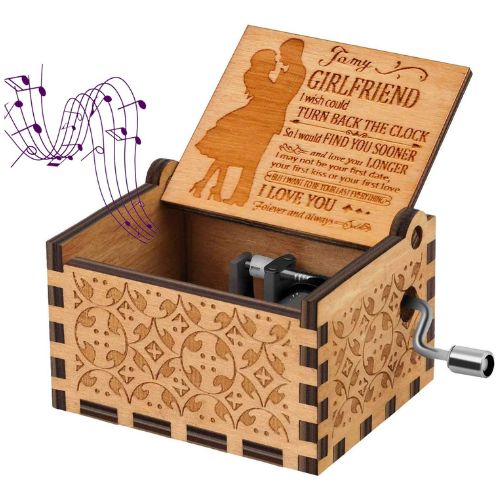 Boîte à musique faite à la main