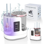 Nettoyeur de pinceaux de maquillage électrique 3 en 1