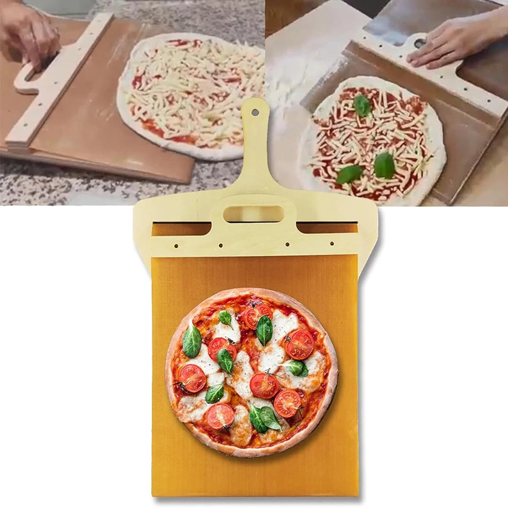 Pelle à pizza coulissante