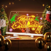 Tableau lumineux de griffonnage