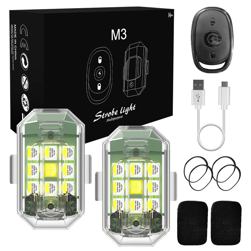 Feux stroboscopiques à LED pour voiture