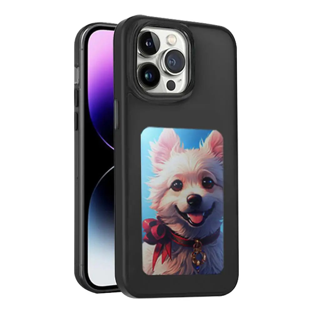 Coque de téléphone DIY E-Ink