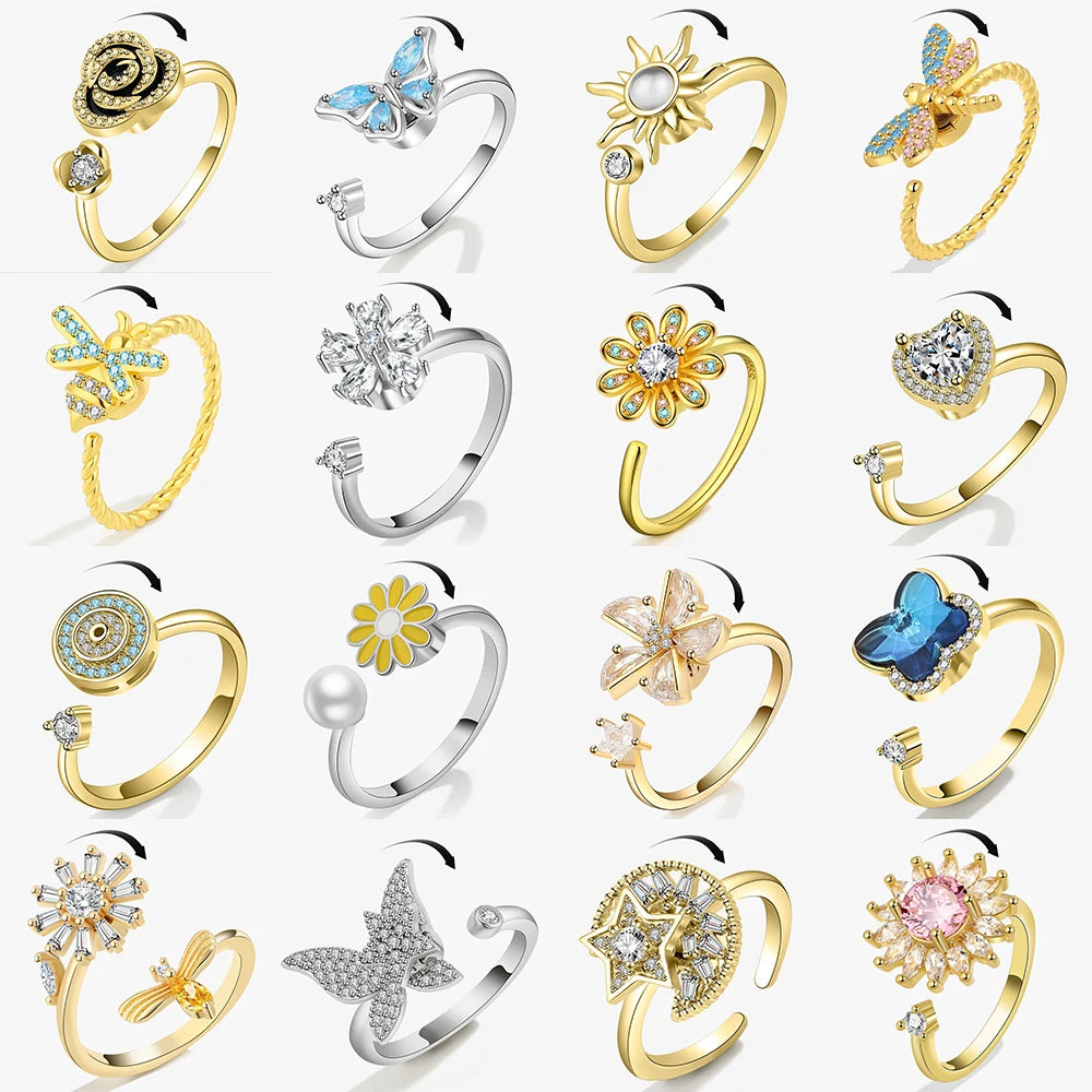 Bague contre l'anxiété.