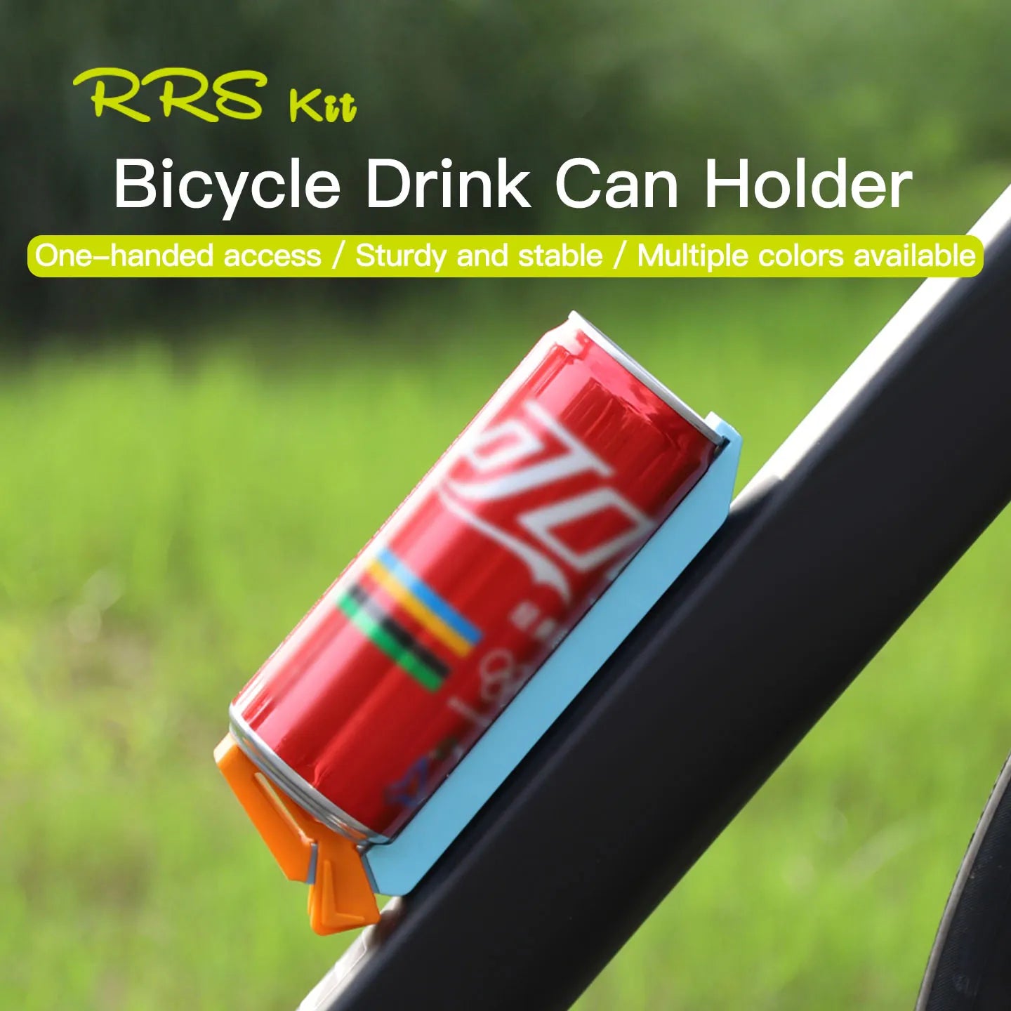 Porte-canette de vélo.
