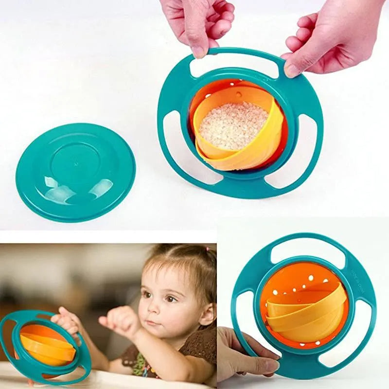 Bol incassable et anti-débordement pour bébés