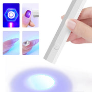 Bâton de lampe de photothérapie pour vernis à ongles à séchage rapide.                                      Quick Dry Nail Polish Phototherapy Lamp Stick
